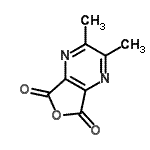 CAS 登录号：90196-41-1， 2,3-二甲基呋喃并[3,4-b]吡嗪-5,7-二酮