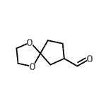 CAS 登录号：90199-54-5， 1,4-二氧杂螺[4.4]壬烷-7-甲醛