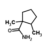 CAS 登录号：90204-17-4， 1,2-二甲基环戊烷甲酰胺