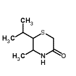 CAS 登录号：90204-61-8， 6-异丙基-5-甲基-3-硫代吗啉酮