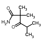 CAS 登录号：90205-22-4， 2,2,4-三甲基-3-氧代戊酰胺
