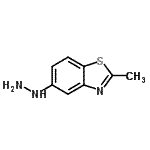 CAS 登录号：90223-51-1， 5-肼基-2-甲基-1,3-苯并噻唑