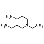 CAS 登录号：90225-95-9， 3-(氨基甲基)-1-乙基-4-哌啶胺