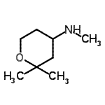 CAS 登录号：90226-98-5， N,2,2-三甲基四氢-2H-吡喃-4-胺
