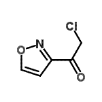 CAS 登录号：90251-23-3， 2-氯-1-(1,2-恶唑-3-基)乙酮