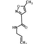 CAS 登录号：90271-40-2， N-烯丙基-5-甲基-1,2-恶唑-3-甲酰胺