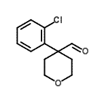 CAS 登录号：902836-47-9， 4-(2-氯苯基)四氢-2H-吡喃-4-甲醛