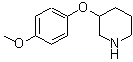 CAS 登录号：902837-31-4， 3-(4-甲氧基苯氧基)哌啶