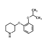 CAS#: 902837-37-0, 3-(2-Isopropoxyphenoxy)piperidine