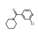 CAS 登录号：90287-80-2， (2-氯-4-吡啶基)(1-哌啶基)甲酮