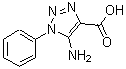 CAS#: 90323-78-7, 5-Amino-1-phenyl-1H-1,2,3-triazole-4-carboxylic acid