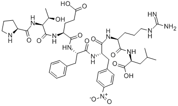 CAS#: 90331-82-1, H-Pro-Thr-Glu-Phe-p-nitro-Phe-Arg-Leu-OH