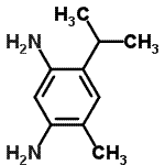 CAS 登录号：90332-87-9， 4-异丙基-6-甲基-1,3-苯二胺