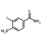 CAS 登录号：903522-15-6， 3-碘-4-甲基硫代苯甲酰胺