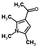 CAS # 90433-85-5, 1-(1,2,5-Trimethyl-1H-pyrrol-3-yl)ethanone