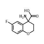 CAS 登录号：90477-46-6， 4-氨基-6-氟-4-色满羧酸