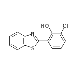 CAS 登录号：90481-39-3， 2-(1,3-苯并噻唑-2-基)-6-氯苯酚