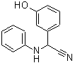 CAS 登录号：904817-08-9， 苯胺基(3-羟基苯基)乙腈