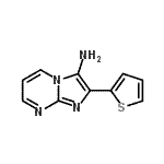 CAS 登录号：904817-81-8， 2-(2-噻吩基)咪唑并[1,2-a]嘧啶-3-胺