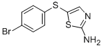 CAS#: 90484-42-7, 5-[(4-Bromophenyl)Thio]-2-Thiazolamine