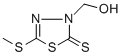 CAS#: 90567-39-8, 3-(Hydroxymethyl)-5-(Methylthio)-1,3,4-Thiadiazole-2(3H)-Thione