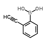 CAS 登录号：905926-85-4， (2-乙炔基苯基)硼酸