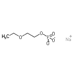 CAS 登录号：90604-91-4， 钠2-乙氧基乙基磷酸酯