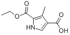 CAS#: 90610-57-4, 2-Ethoxycarbonyl-3-methylpyrrol-4-carboxylic acid
