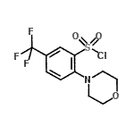 CAS#: 906352-76-9, 2-(4-Morpholinyl)-5-(trifluoromethyl)benzenesulfonyl chloride