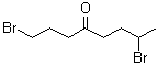 CAS 登录号：90673-17-9， 1,7-二溴-4-辛酮