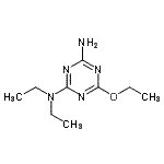 CAS 登录号：90674-48-9， 6-乙氧基-N,N-二乙基-1,3,5-三嗪-2,4-二胺