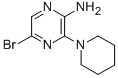 CAS#: 90674-84-3, 5-Bromo-3-(1-Piperidinyl)-2-Pyrazinamine