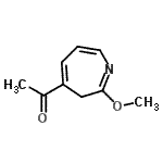 CAS 登录号：90714-28-6， 1-(2-甲氧基-3H-氮杂卓-4-基)乙酮