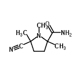 CAS 登录号：90768-60-8， 5-氰基-1,2,5-三甲基脯氨酰胺