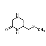 CAS#: 907973-22-2, 6-[(Methylsulfanyl)methyl]-2-piperazinone
