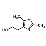 CAS 登录号：908150-20-9， 2-(2,5-二甲基-1,3-噻唑-4-基)乙醇