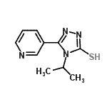 CAS 登录号：90871-42-4， 4-异丙基-5-(3-吡啶基)-2,4-二氢-3H-1,2,4-三唑-3-硫酮