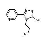 CAS 登录号：90871-44-6， 4-丙基-5-(3-吡啶基)-2,4-二氢-3H-1,2,4-三唑-3-硫酮