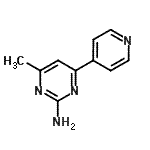 CAS 登录号：90916-53-3， 4-甲基-6-(4-吡啶基)-2-嘧啶胺