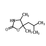 CAS 登录号：90950-40-6， 5-异丁基-4,5-二甲基-1,3-恶唑烷-2-酮