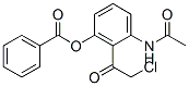 CAS 登录号：909576-63-2， N-[3-(苯甲酰氧基)-2-(氯乙酰基)苯基]-乙酰胺