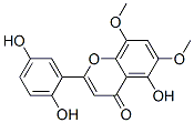 CAS 登录号:90965-30-3, 2-(2,5-二羟基苯基)-5-羟基-6,8-二甲氧基-4H-1-苯并吡喃-4-酮