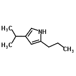 CAS 登录号：90977-60-9， 4-异丙基-2-丙基-1H-吡咯
