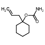 CAS 登录号：90978-25-9， 1-烯丙基环己基氨基甲酸酯