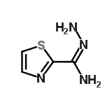 CAS 登录号：90980-72-6， 2-噻唑甲酰胺,腙