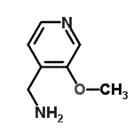 CAS # 909895-75-6, 1-(3-Methoxy-4-pyridinyl)methanamine