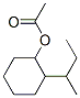CAS 登录号：91-54-3， 1-乙酰氧基-2-仲丁基环己烷