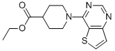 CAS 登录号：910037-27-3， 1-噻吩并[3,2-d]嘧啶-4-基-4-哌啶羧酸乙酯