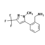 CAS 登录号：910095-35-1， 1-{2-[1-甲基-3-(三氟甲基)-1H-吡唑-5-基]苯基}甲胺