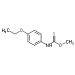 CAS 登录号：91012-36-1， O-甲基(4-乙氧基苯基)硫代氨基甲酸酯